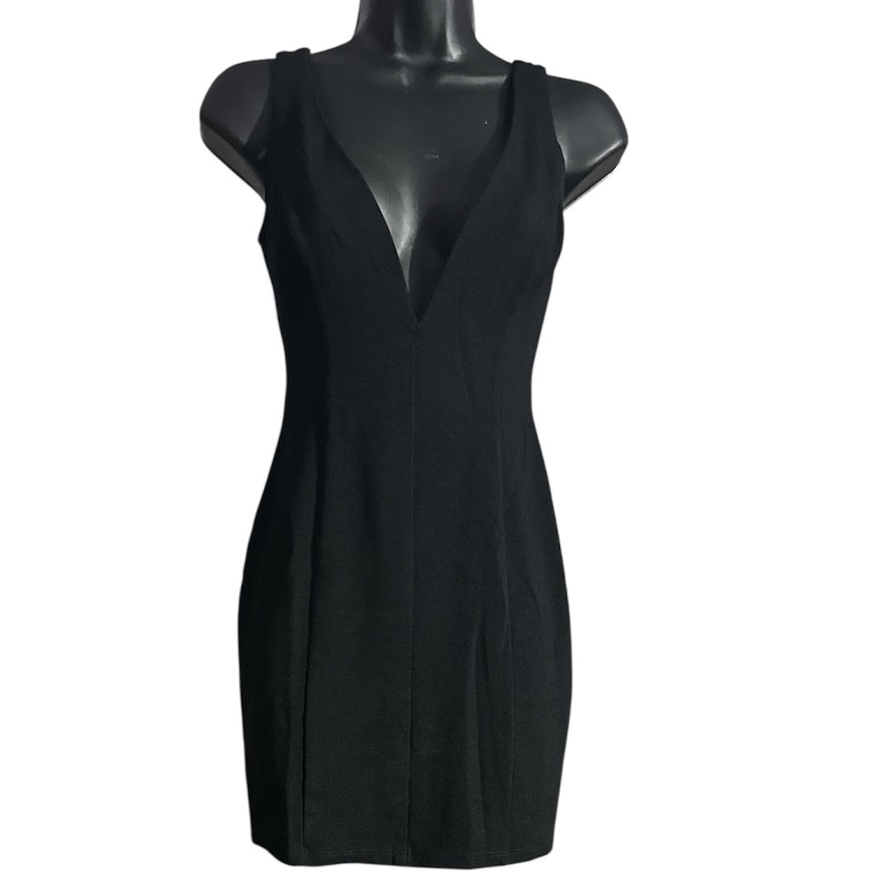 Dainty Hooligan Classic Black Cocktail Mini Dress- Small